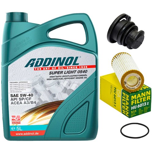 Kit filtri olio - motore, addinol